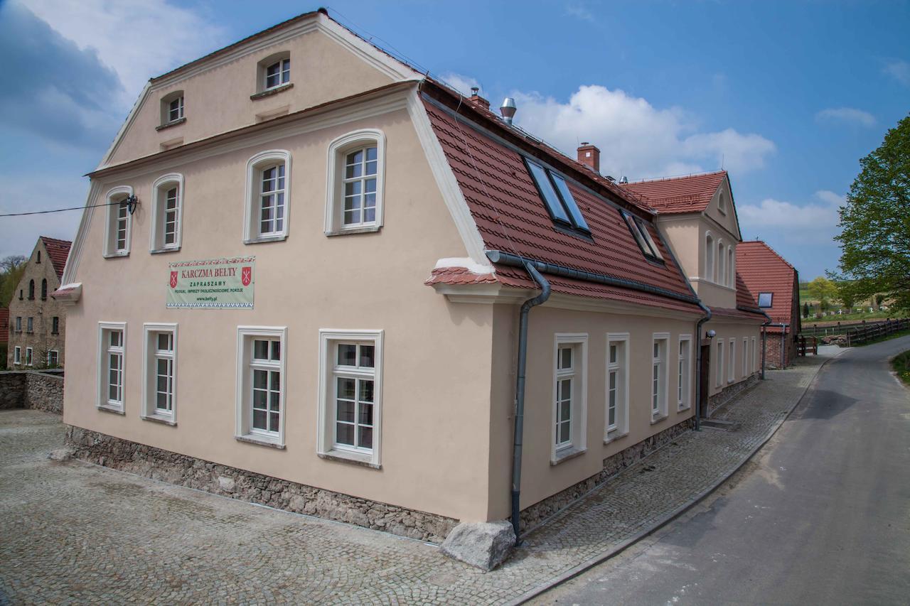 Karczma Belty Bed and Breakfast Glinno Exteriör bild
