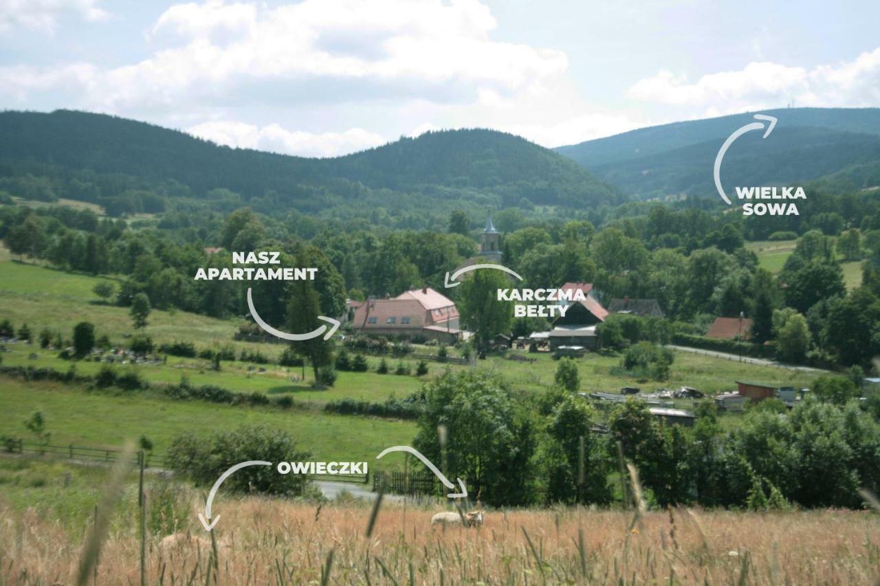 Karczma Belty Bed and Breakfast Glinno Exteriör bild